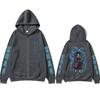 New Demon Slayer Water Hashira Tomioka Giyuu Graphic Zipper Hoodie Men Women Cosplay Cartoon Manga Casual Cotton Zip Up Jacket