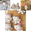 Adorable 50th Anniversary Hello Kitty Plush Toy With Cuddly Bear Design For Kids