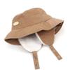 Universal Chemistry Beige Corduroy Earflap Bucket Hat