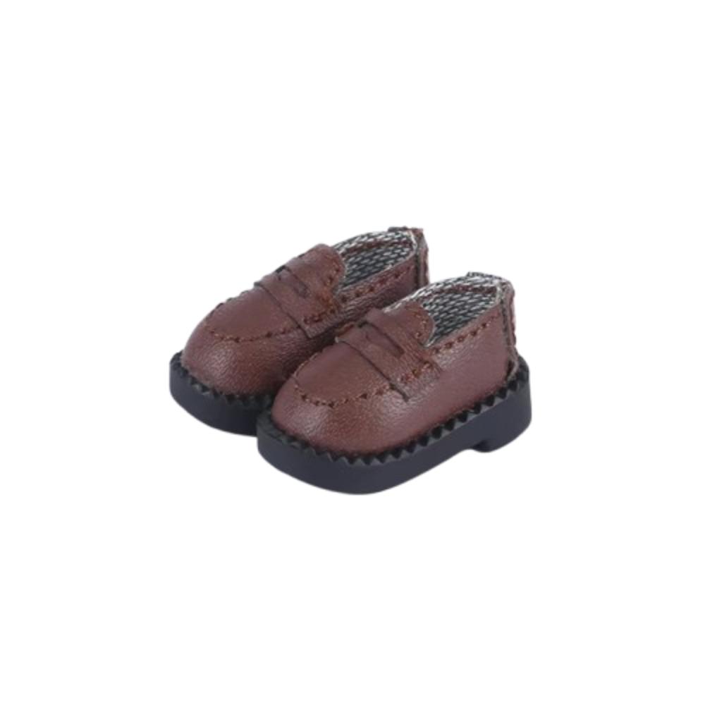 1pair Black Brown Ob11 Doll Shoes Cute Outfit Dolls Uniform Shoes  Holala Gcs