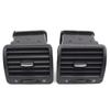 Liuquan Black Dashboard Air Vents for VW Jetta MK5/Golf 5/Rabbit - OEM Part Numbers: 1K0819728, 1K0819703, 1K0819704, 1K0819203