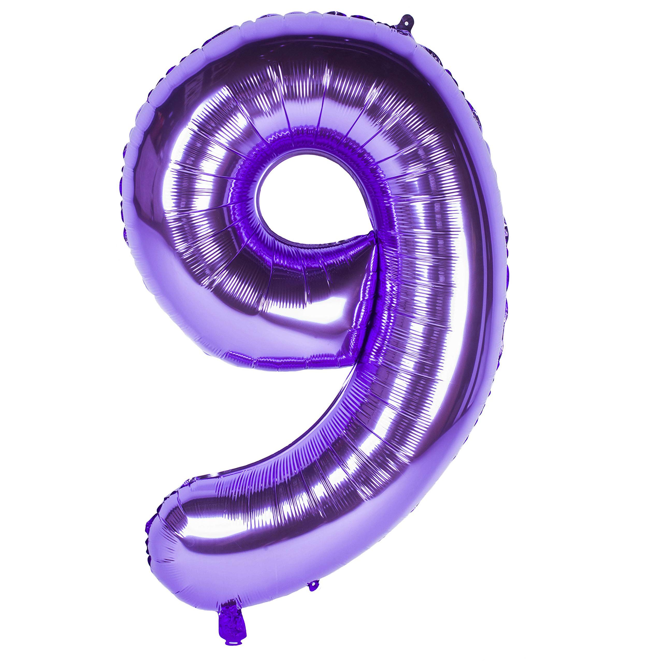 

Фиолетовые шары-цифры 0-9, 40 дюймов, Миларовые фольгированные шары для вечеринки по случаю дня рождения, юбилея, выпускного, фотосессии 40inch