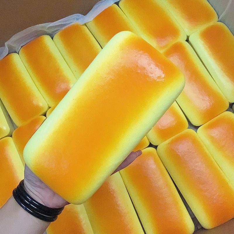 Squeezable Slow Rising Toy Simulation Food Bread Cheese Cake Design Soft Anxiety Relief Toy for Adults Kids Gifts