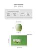 Chinese Embossed Celadon Tea Canister for Longjing, Maojian, Biluochun, Gyokuro, Zhuyeqing - Empty Tea Packaging Box