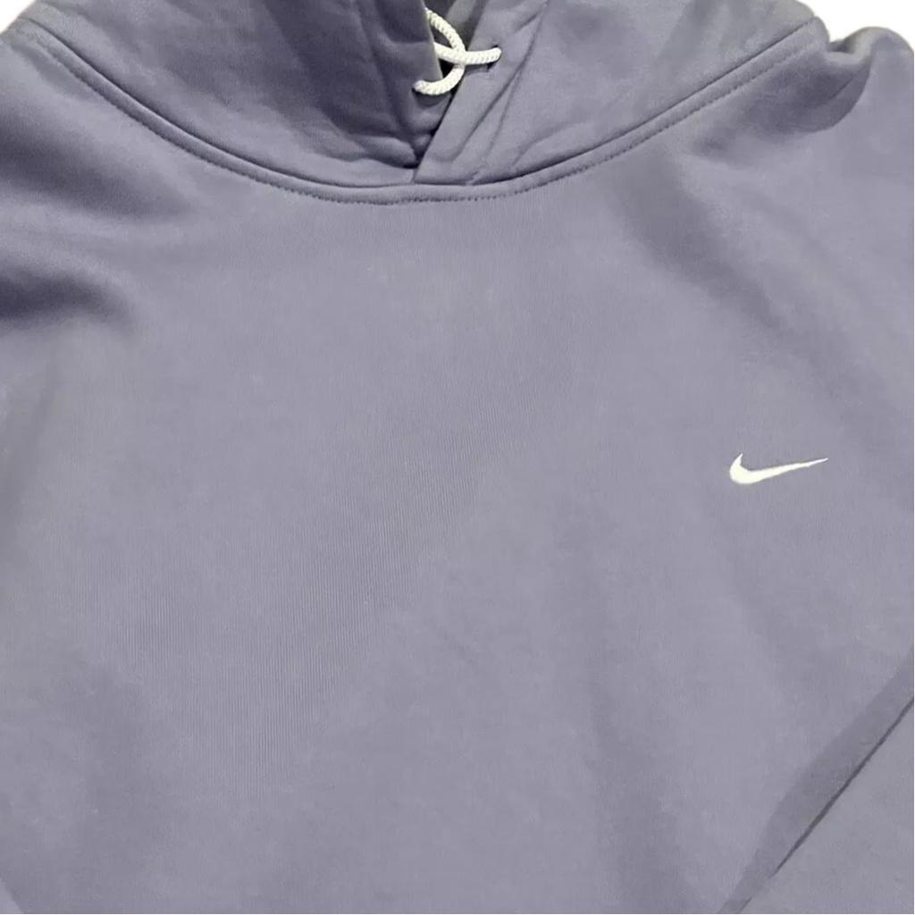Nike Logo Printed Hooded Pullover Long Sleeve Sweatshirt Men Sweatshirt Purple CZ5350-512