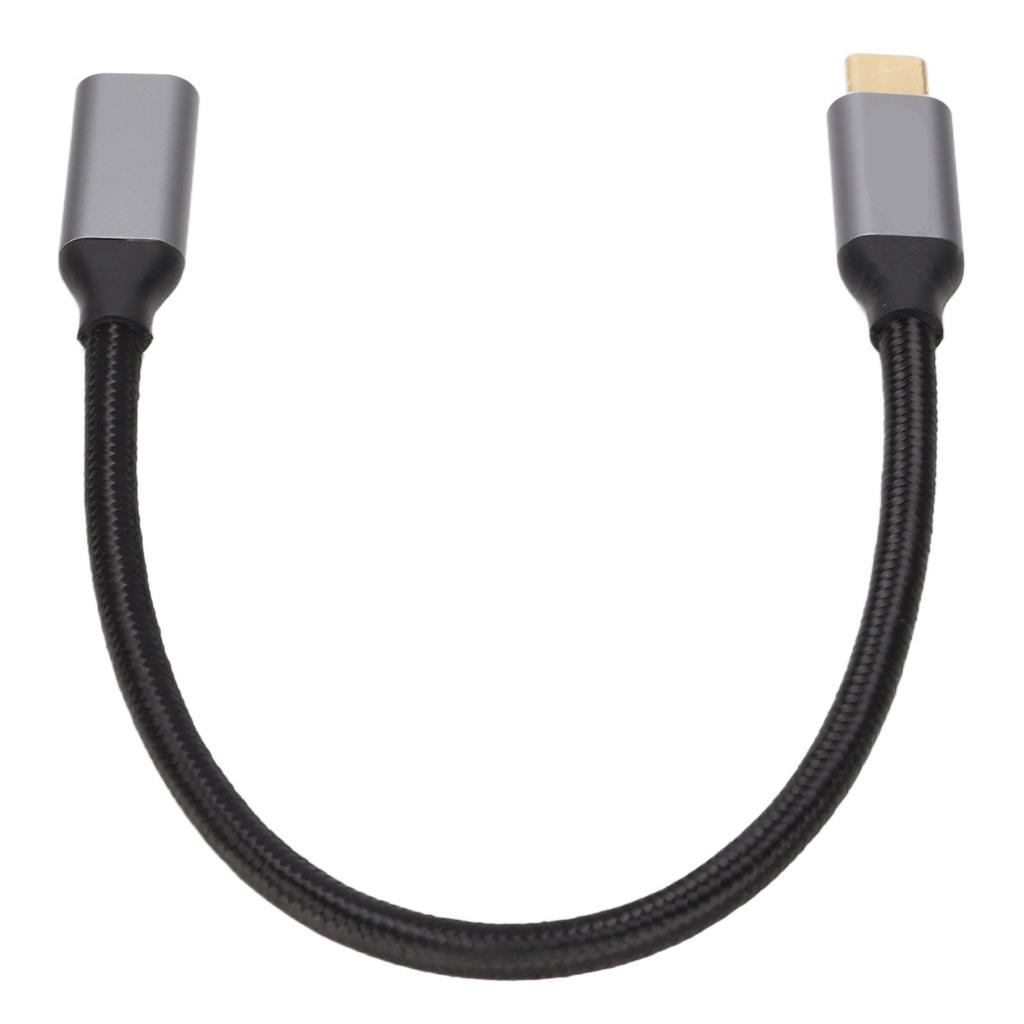 4K 100W PD 5A USB 3.2 GEN2 USB C Extension Cable Male to Female Type C Extender Cord