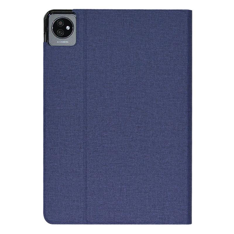 

For Blackview Tab 7 WiFi PU Leather Shockproof Shell Stand Business Tablet Cover Blue