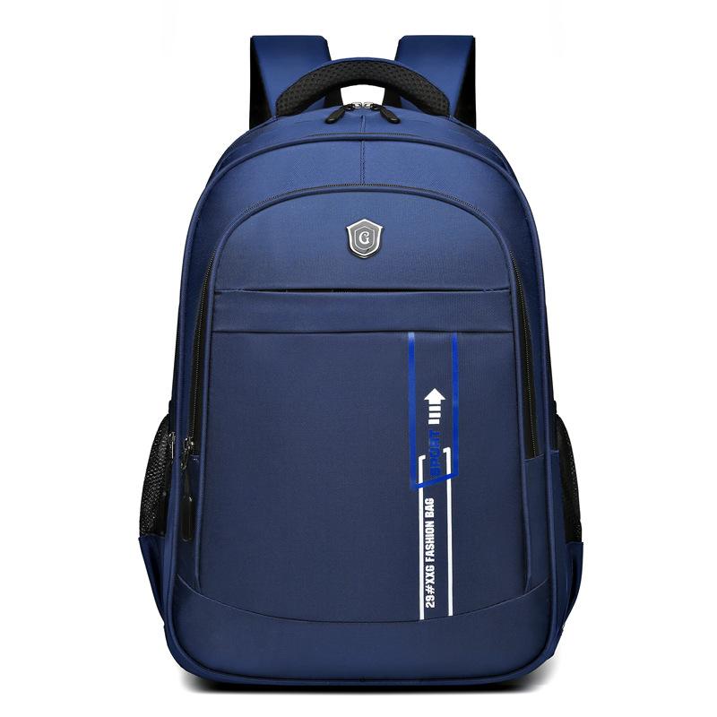 Leisure Laptop Bag, Outdoor Hiking Oxford Cloth Backpack, Men's Fashionable Commuting Multi Compartment Backpack