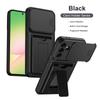 KEYSION Porte-cartes Sac Étui pour Téléphone pour Samsung Galaxy A57 5G A37 A27 A17 5G Protection Coulissante pour Appareil Photo Support Coque antichoc