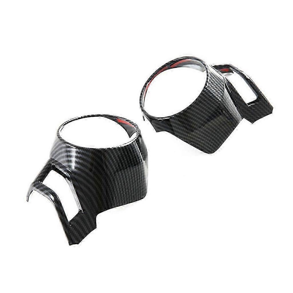 Dashboard Side Air Vent Cover Trim for Toyota Land Cruiser Prado 250 J250 LC250 2024 Carbon Fiber Accessories