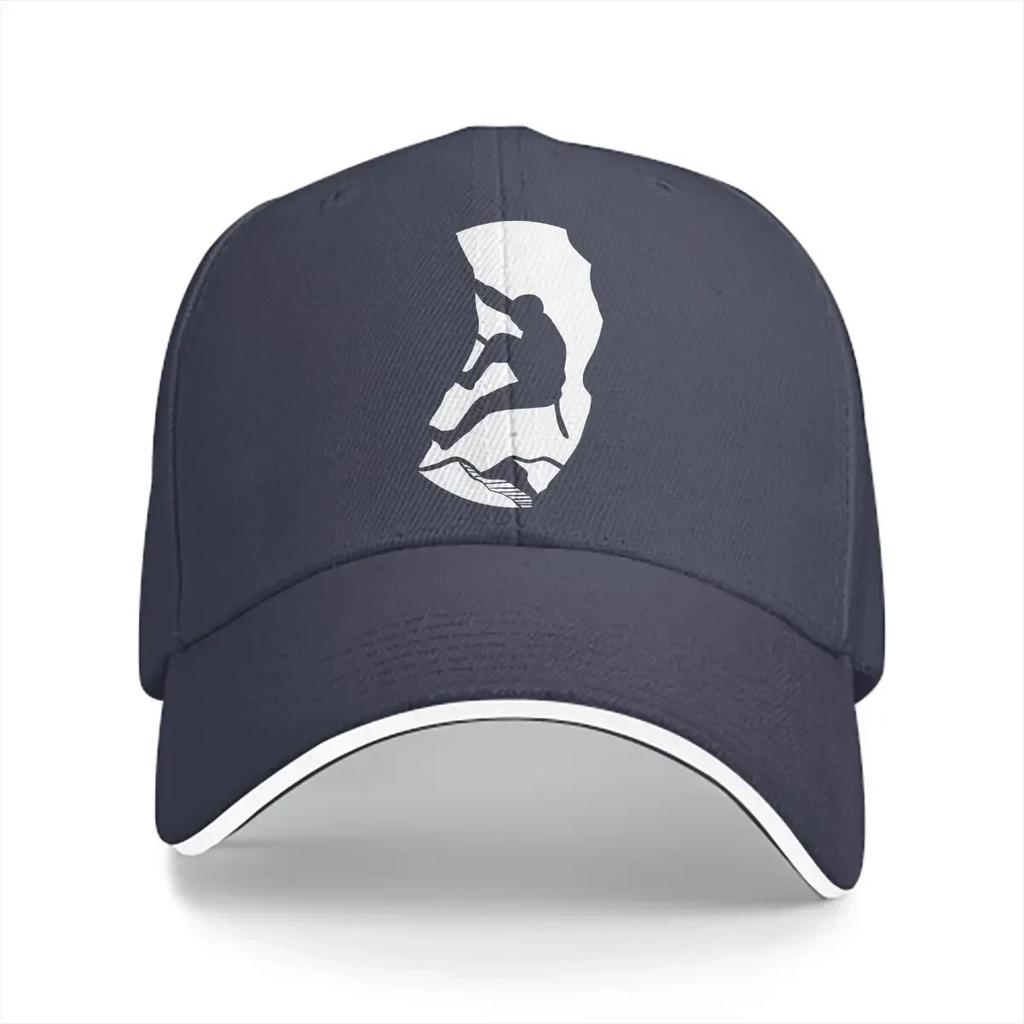 Mountain Climber Multicolor Hat Peaked Unisexs Cap Bouldering Boulderer Hiking Personalized Visor Protection Hats