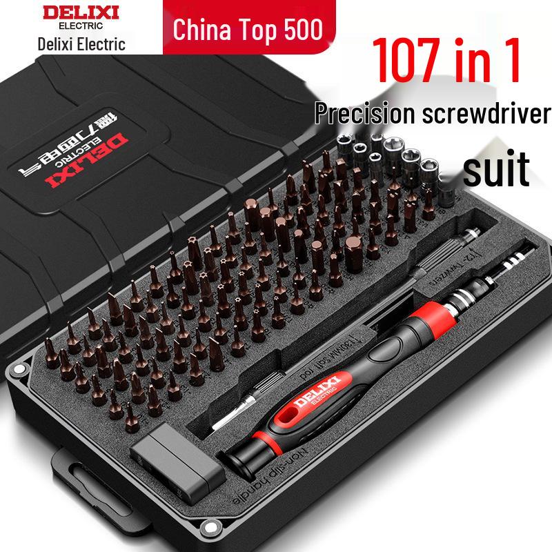 Kompaktes Multifunktions-Schraubendreher-Set: Kreuzschlitz-, Dreikant-, Schlitz-, Torx- & Ungewöhnlich geformte Schraubendreher