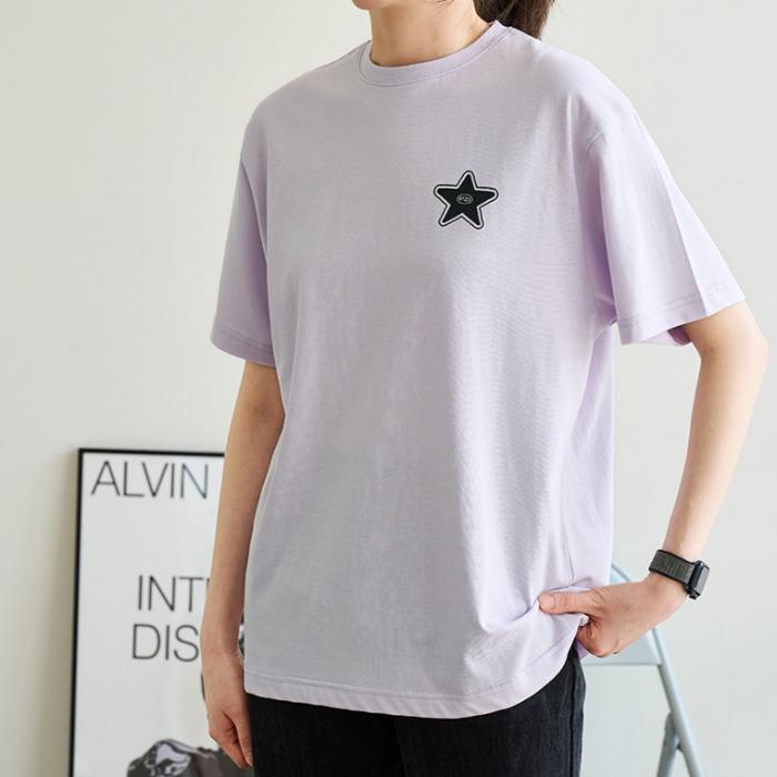 BT21 City Edition Short Sleeve T-Shirt Purple LA