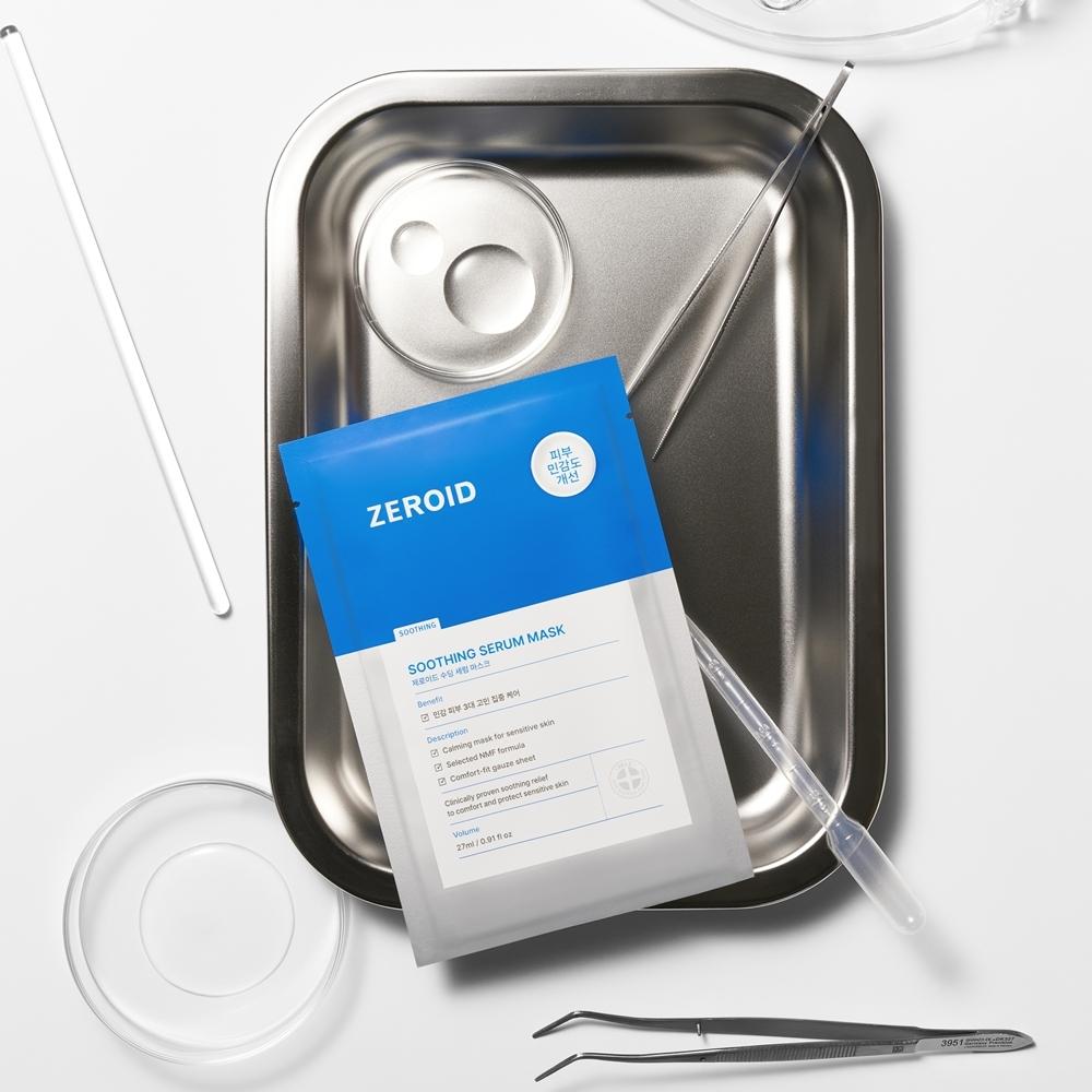 Zeroid [1 Sheet] Zeroid Soothing Serum Mask