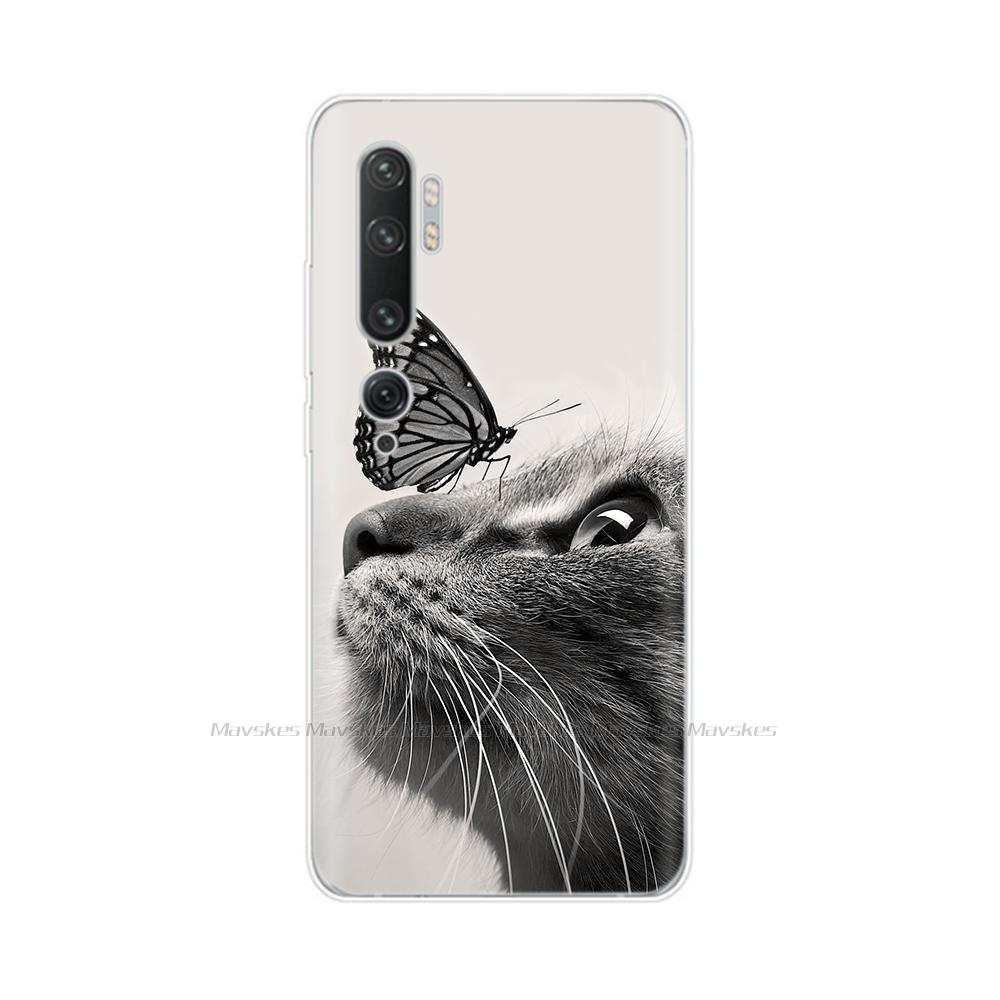 Case for Xiaomi Mi Note 10 Pro Case Soft TPU Silicon Cover for Xiomi Mi Note 10 Note10 Pro Case Coque Bumper Shockproof Shell
