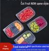 Disposable Fruit Slice Box with Thickened Lid - Fresh Salad Platter Packaging