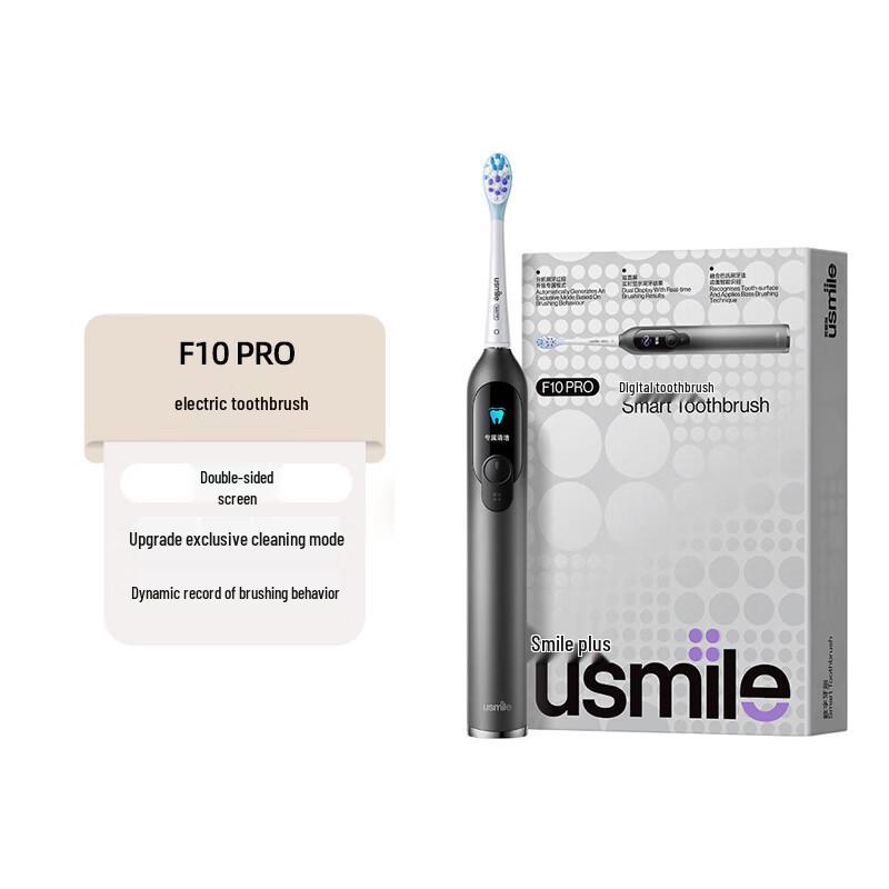 White, 2-minute Timer, 4 Modes, IPX7, 2 Brush Heads, 38000 VPM, UV Sterilization