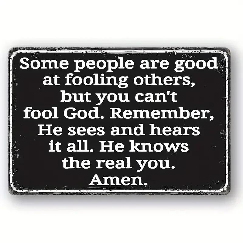 Humorous Satirical Phrases Aluminum Sign Vintage Metal Sign For Home, Cafe Bar Club, Garage, Spaces LivingRoom Wall Decor