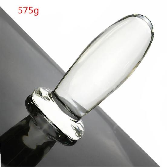 Glass anal plugs, prostate massagers, dilators, dildos, thick and large size for both men and women, stimulating anal sex toys