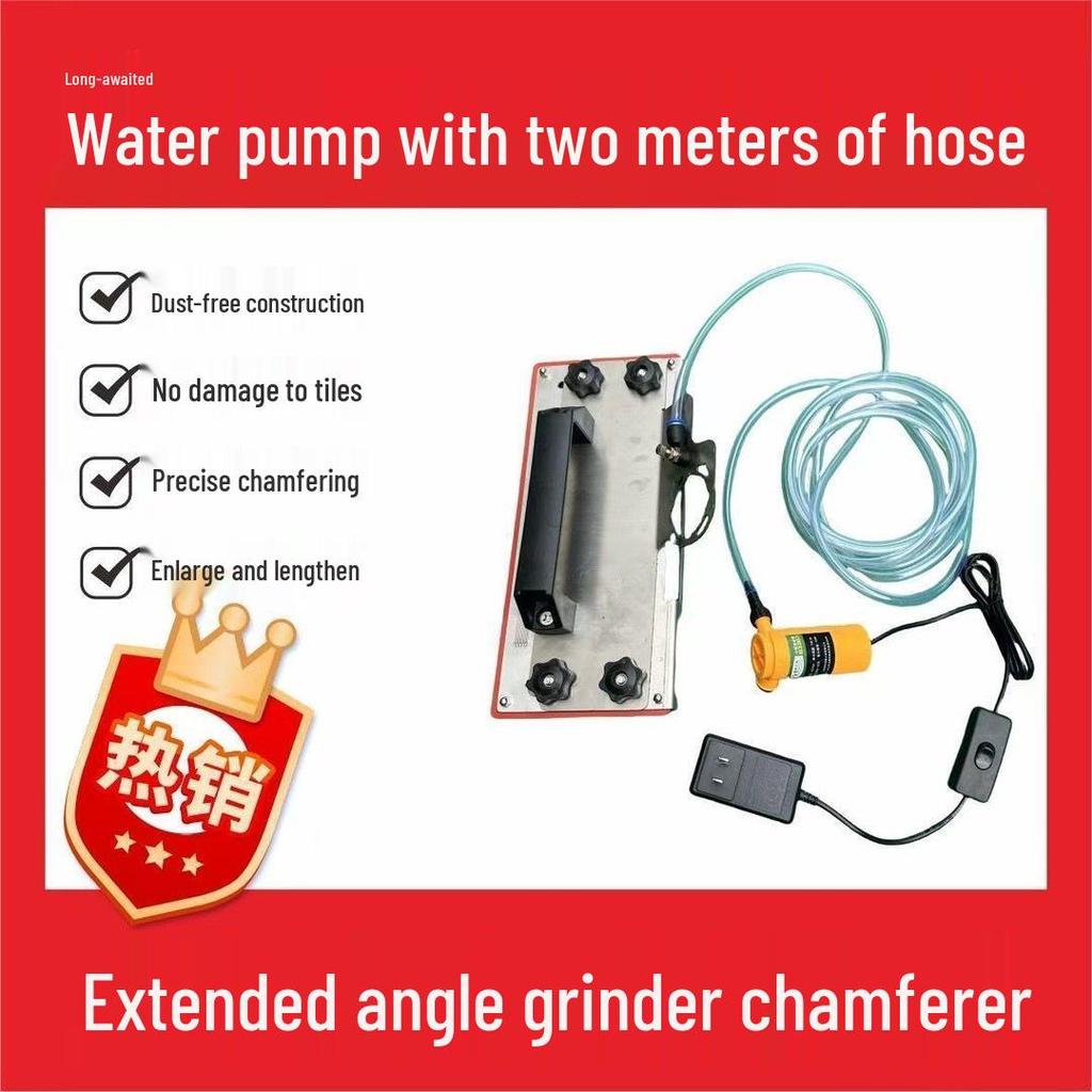 45° Angle Grinder Tile Chamferer Stainless Steel Tool for Corner Cutting