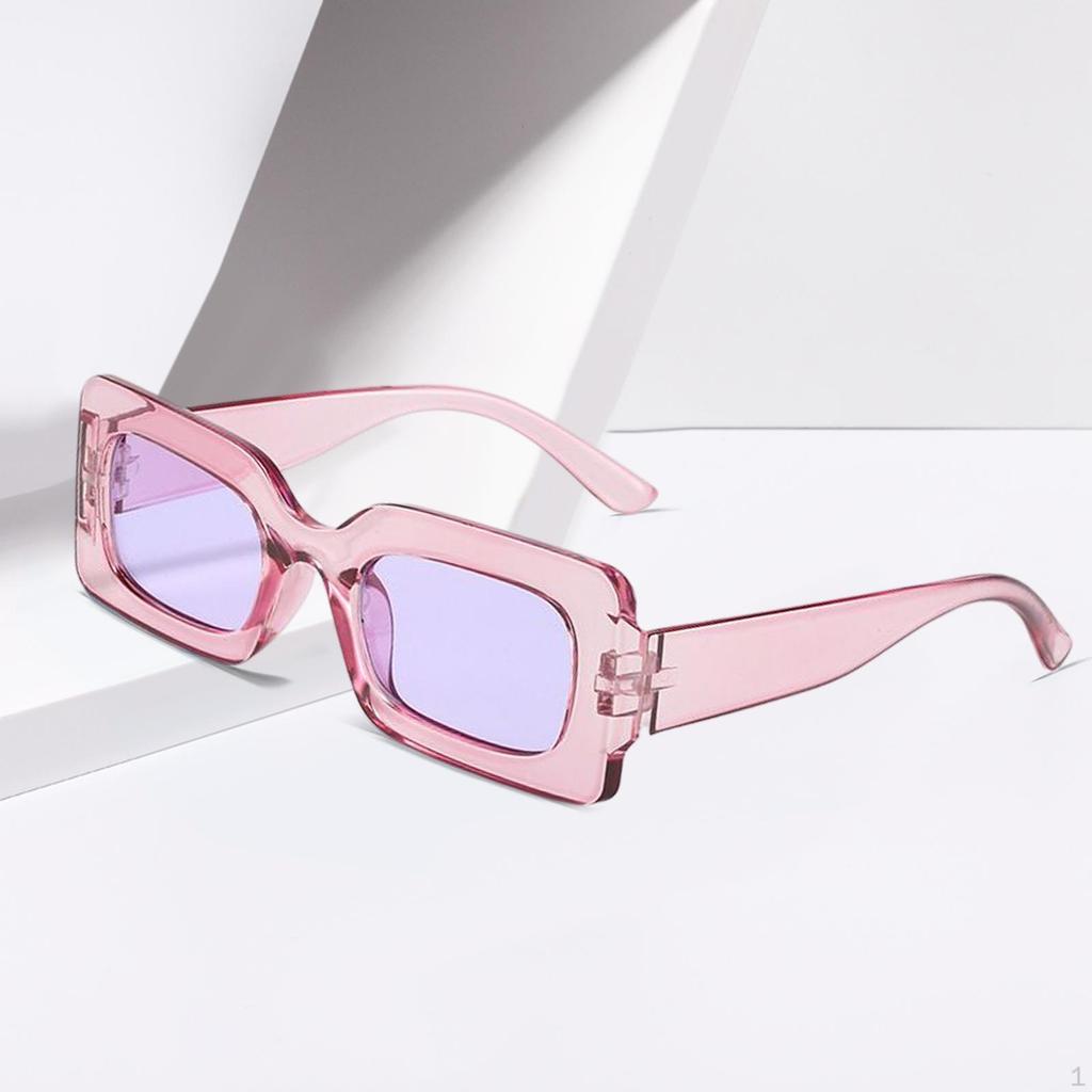 Fashion Driving Glasses Outdoors Eye Sun Protect Summer Rectangle Sunglasses for Women Men