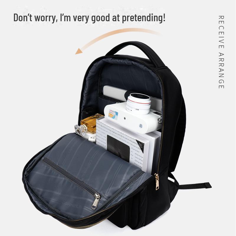 Leichter Pendlerrucksack aus Oxford-Stoff für Damen – vielseitige Reisetasche mit großem Fassungsvermögen