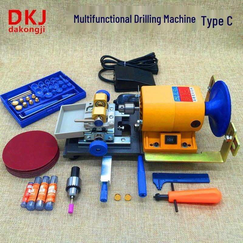 Electric Mini Jade and Bead Drilling Machine for Home Use