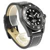 HYAKUICHI 101 Divers 20 ATM water resistant wristwatch date unidirectional rotating bezel leather belt men's