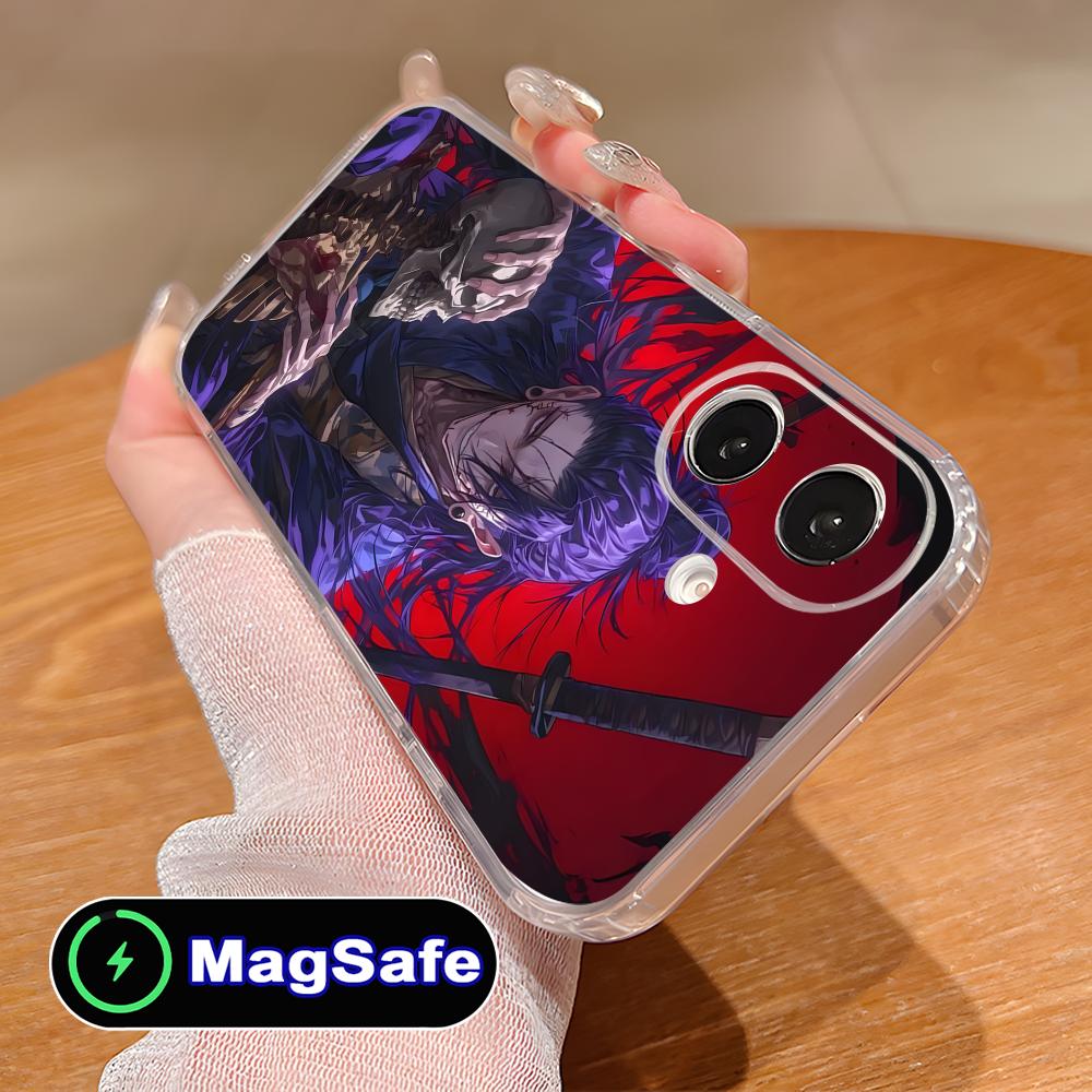 Jujutsu Kaisen Geto Suguru Phone Case for iPhone 17 16 15 14 13 12 11 Air Pro Max Plus Mini Magsafe Clear Colorful Cover Pretty