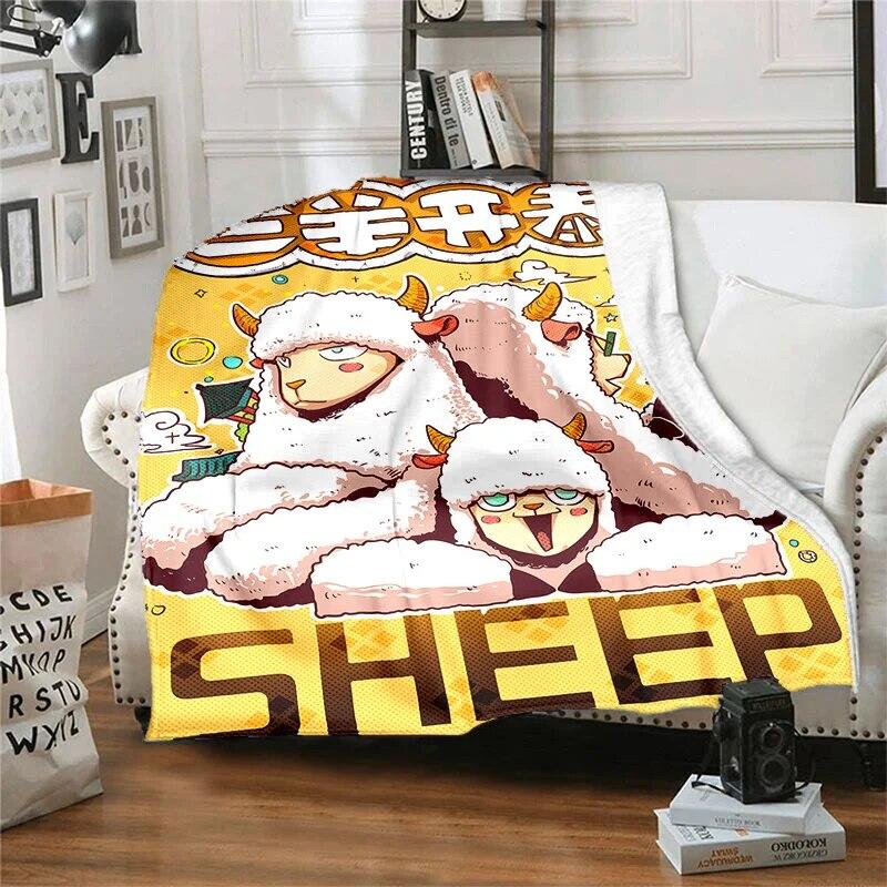 Twelve Chinese Zodiac Signs Pattern Printing Manta Sofa Bed Cover Soft  Blanket Plaid Soft Warm Flannel Throw Blankets Fans Gif