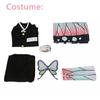 Anime demon slayer kimetsu geen yaiba kochou shinobu cosplay kostuum pruik conjunto quimono uniforme halloween anime kostuums para criança