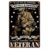 Metal Poster Amerikan Vatansever Askeri Duvar Dekoru Ev İçin Retro Tabela