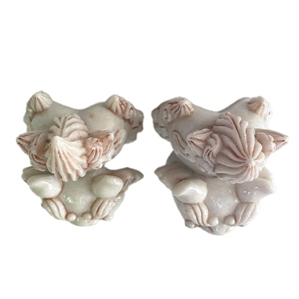 Figurka Kubakasaya Shisa, Okinawa, suvenýr, vstupní pár, statečný lev Shisa, talisman pro štěstí z feng shui, amulet pro štěstí Rjúkjú