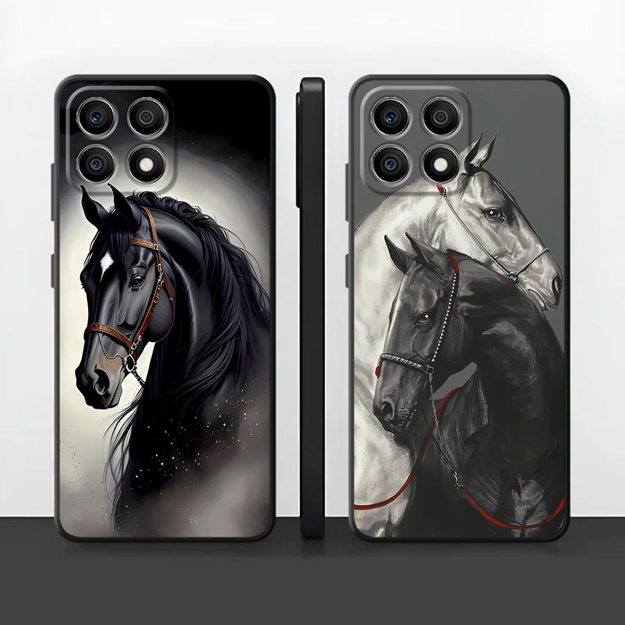 Anime Horse Pattern Case for Honor X9a X7 X5b 90 X6 70 Magic5Lite 8X 200 400 Lite X8 Funda Phone Cover
