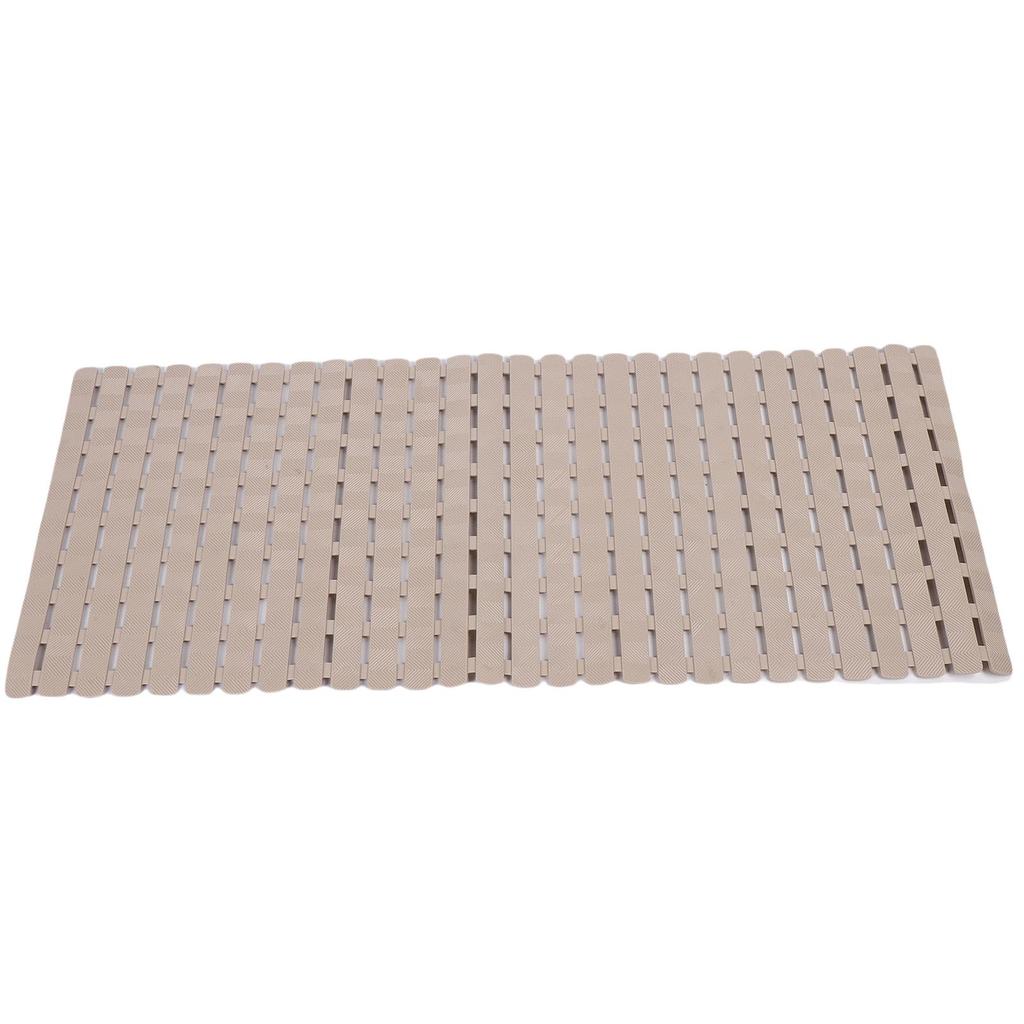 Bathtub Mat Anti Slip Massaging Strong Suction Cups Long Durability Shower Floor Mat for Bathroom