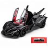 1/18 Apollo Project EVO Supercar Diecast Alloy Metal Model Toy Car Sound & Light High Simulation Home Decorations Birthday Gifts