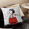 Cartone animato S-Snoopys Cane carino   Federa per cuscino 30x50 Poliestere Cuscini da divano Cuscini decorativi da lancio Decorazione per la casa Federa