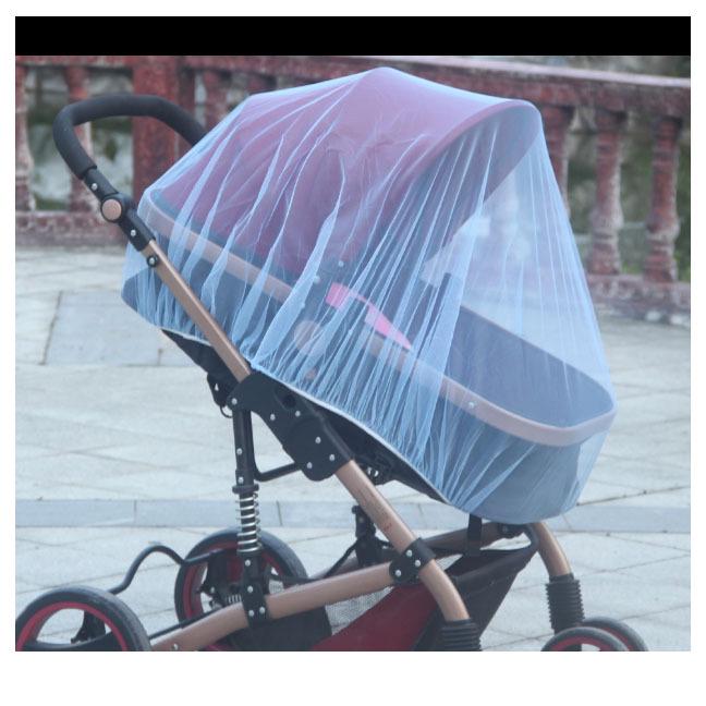 Universal Baby Stroller Full-Cover Mosquito Net - Dustproof & Encrypted Fabric