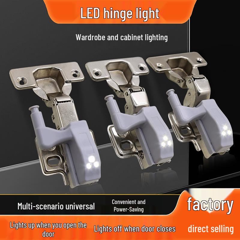 LED Hinge Light for Wardrobe Doors - Furniture Hardware Accessory
