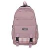 Student Backpack Couple Backpack Campus Plaid School Bag