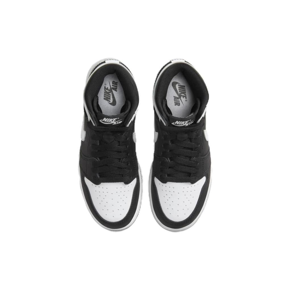 (GS) Air Jordan 1 Retro High OG 'Black White' Kinder FD1437-010