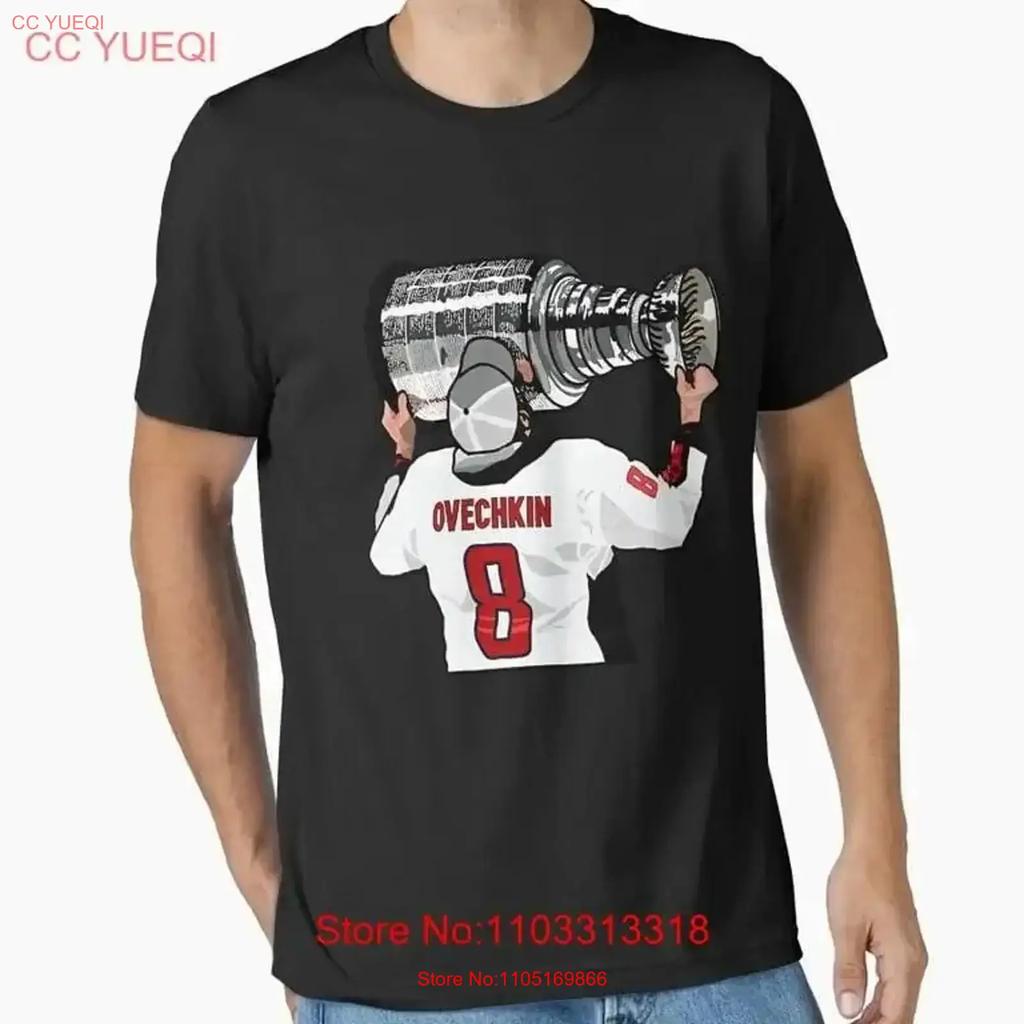 Alex Ovechkin Essential T-Shirt Vintage Dehnbar Stilvoll Grafik Streetwear Mode Vielseitig Leicht Vintage