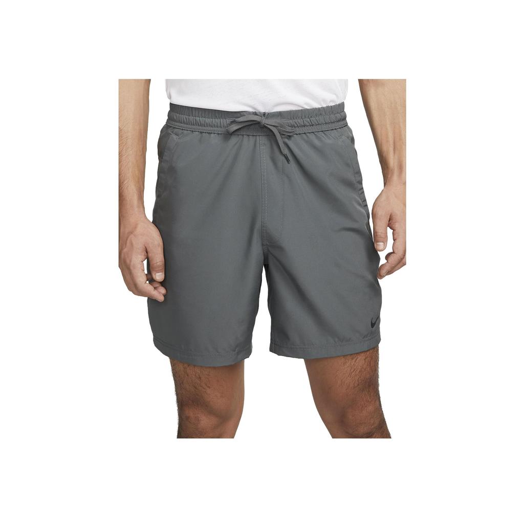 Nike Dri-FIT Solid Waist Drawstring Casual Shorts Men Bottoms Iron-Grey DV9858-068