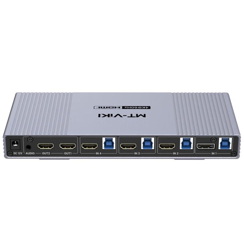 MT-Viki 4K HDMI Dual Monitor KVM Switch