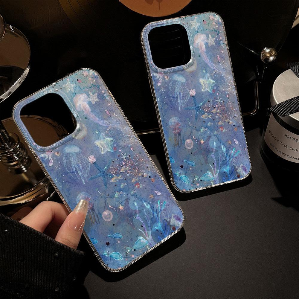 Feather Luster Phone Case for Samsung A53 A14 A33 A12 A32 S24 S23 Plus S20 S21 FE for iPhone 17 15 16 13 Pro 17 16 Pro Max Butterfly Bow Phone Case