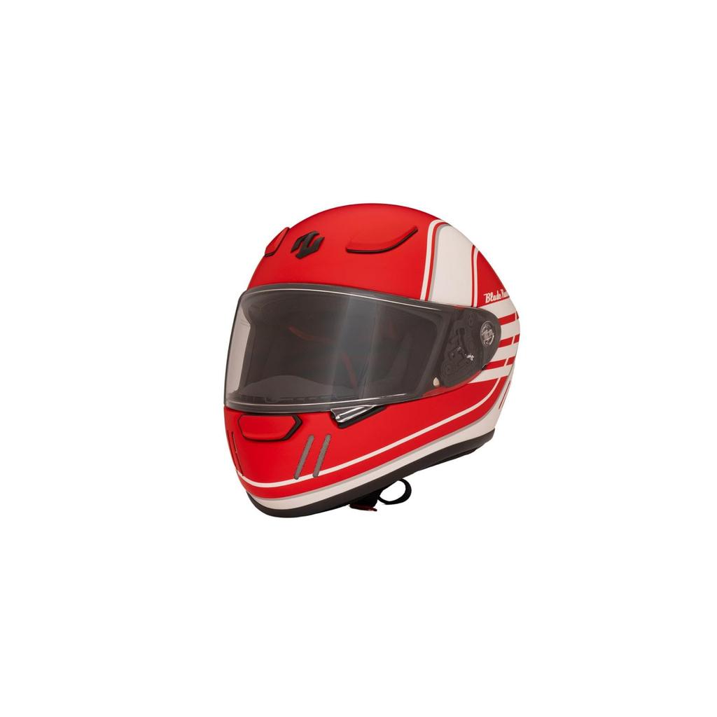 ZEALOT Blade Runner Full Face Graphic Matte Size Helmet, Euro, Red, XXL, 63-64cm, BRJ0018/XXL