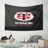 Stade Toulousain Logo Design Pattern Wall Hanging Tapestry Decorative Tapestry Home Decor for Bedroom and Living Room