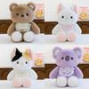 Teddy Plush Bear Toy Playful Running Animal Stuffed Doll Girls Gift Birthday