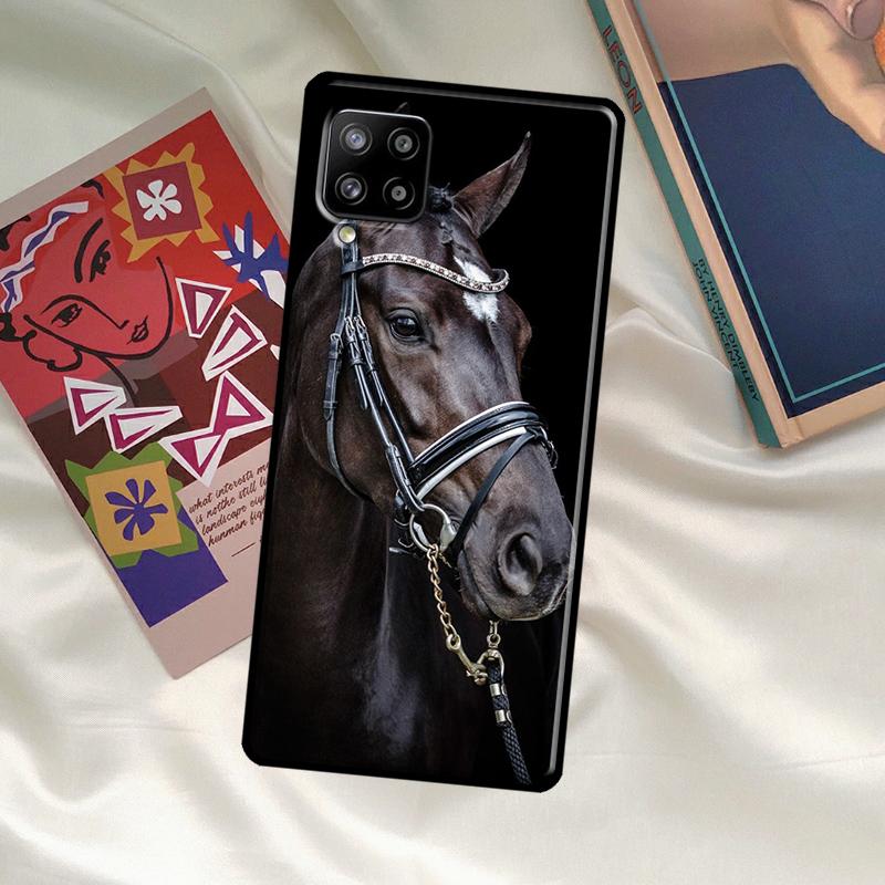 Domineering Cool Horse Case For Samsung Galaxy A06 A16 A56 A36 A26 A54 A34 A14 A52 A32 A12 A13 A33 A53 A15 A35 A55