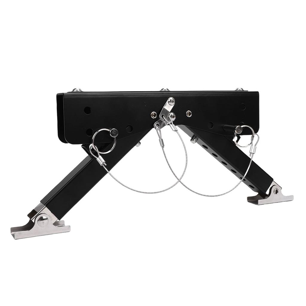 RV Step Support Stabilizer Foldable Height Adjustable Heavy Duty Stair Stabilizer for Motorhome